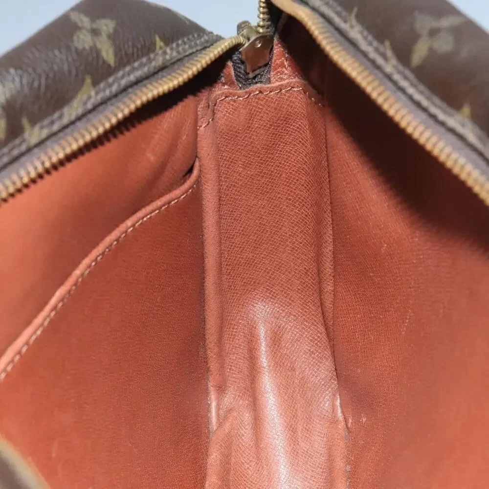 Louis Vuitton Monogram Compiegne 28 Clutch Bag Brown